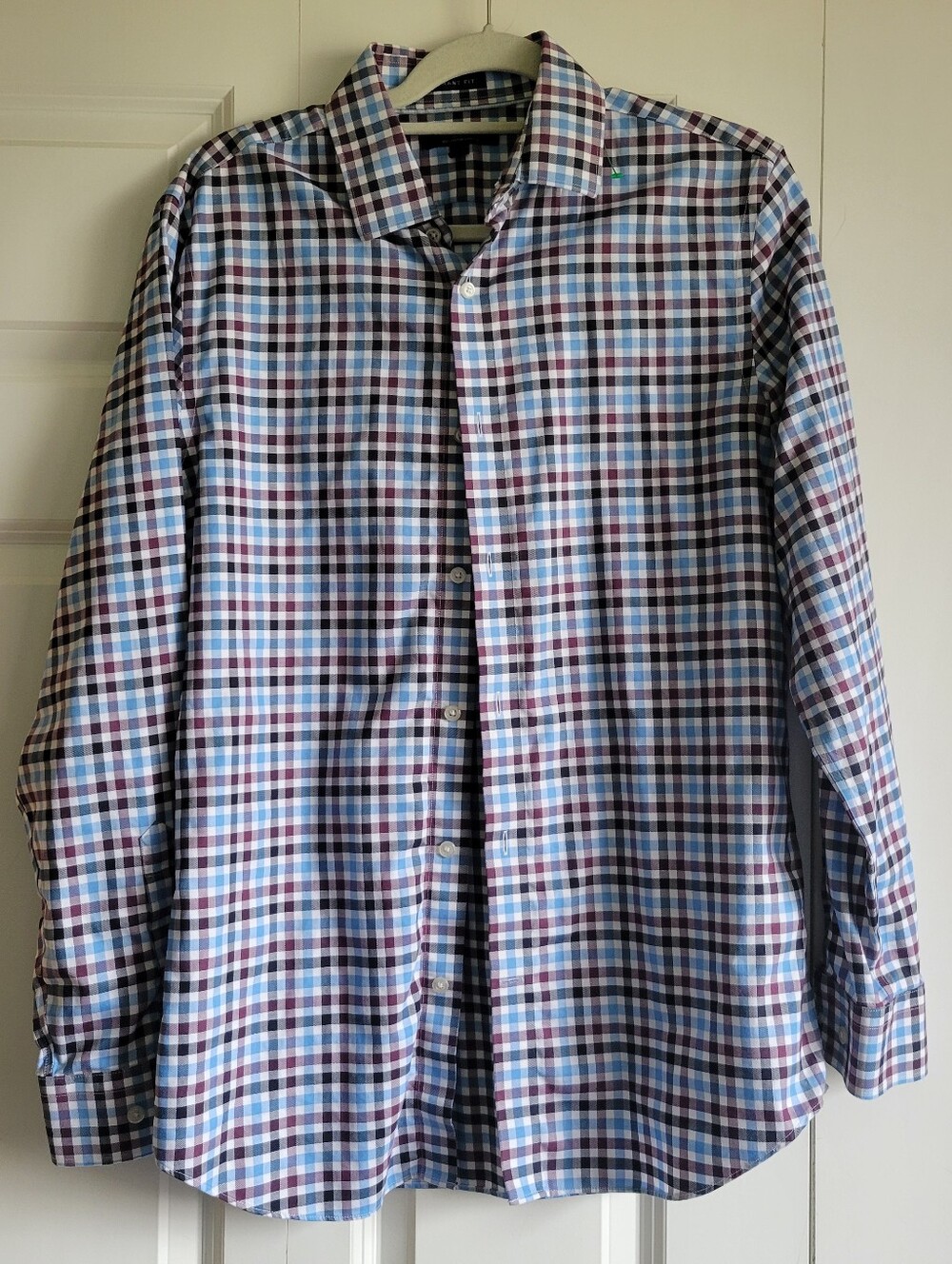 Banana Republic Mens Size Medium Grant Fit Button Up Dress Shirt